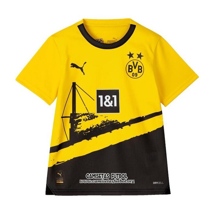 Camiseta Borussia Dortmund Primera Nino 2023/2024